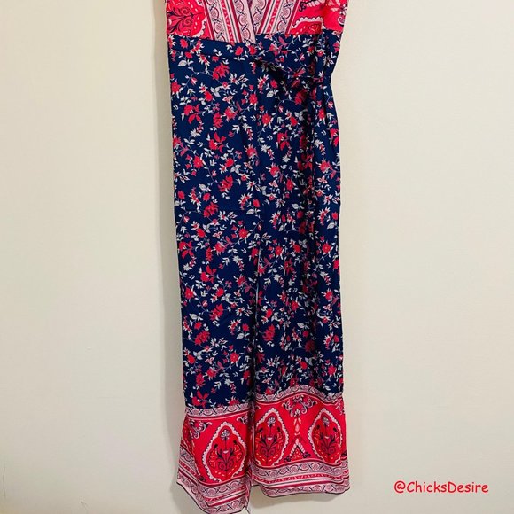 2021 Hot Pick - Gypsy V-neck Maxi Printed Dress - Picture 11 of 14